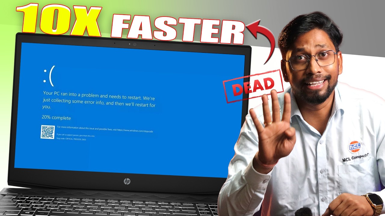Boost Your Computer/Laptop Speed in Just 5 Minutes ⚡ | Speed Up PC Fast 2025