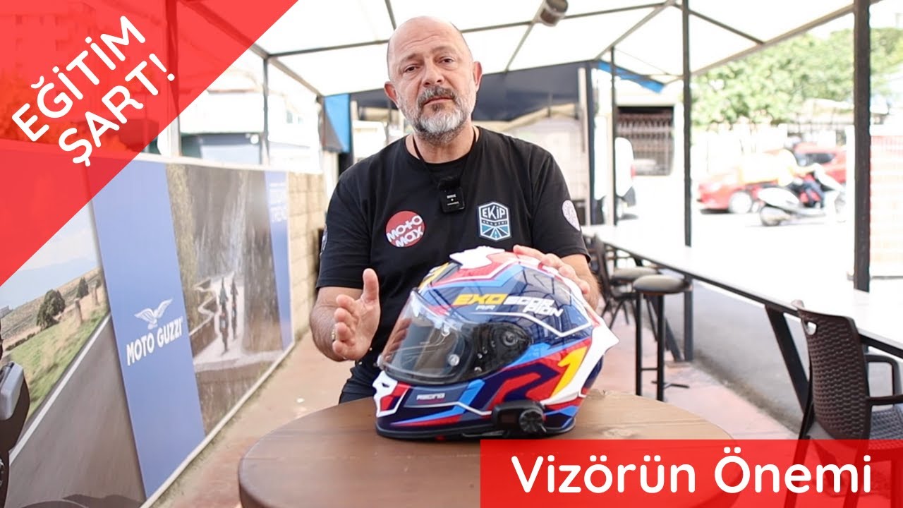 Eğitim Şart! Vizörün Önemi - motomax.com.tr