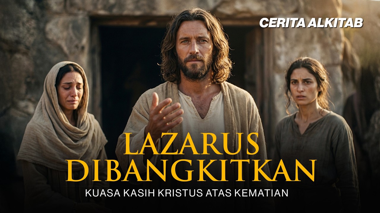 Cerita Alkitab: Lazarus Dibangkitkan | Kuasa Kasih Kristus atas Kematian
