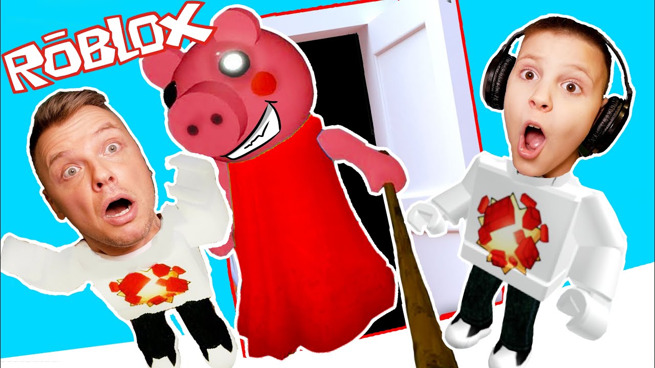 ПОБЕГ в ROBLOX от Свиньи как ГРЕННИ !!! Убегаем из ДОМА!