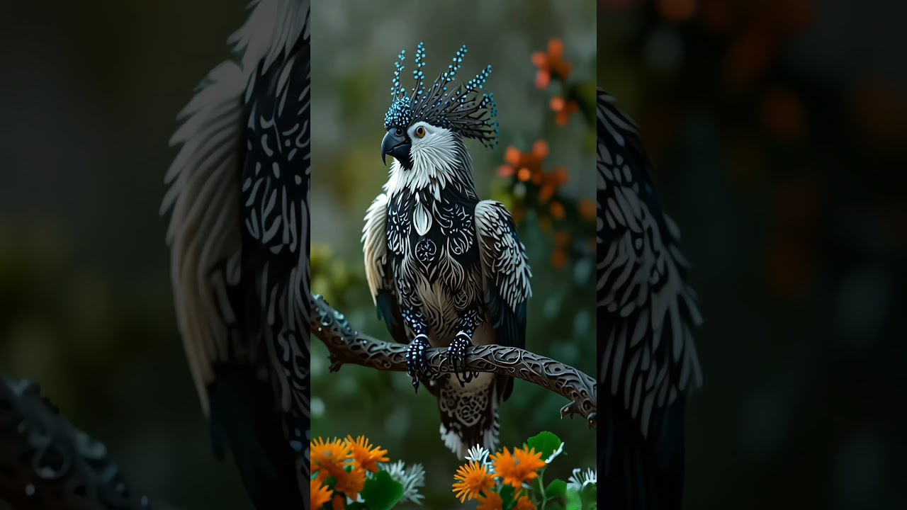 Ai art #burung #aiconten #aiart #bird #lovebird #kicuamania #burungmania #animal #shortvidiost