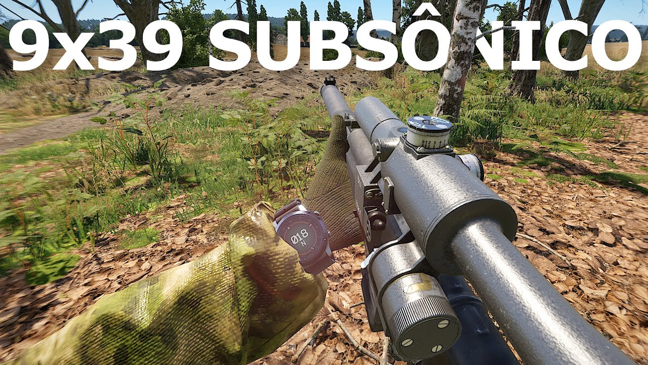 UM SNIPER SUBSÔNICO NO PVP DE 128 JOGADORES DO ARMA REFORGER