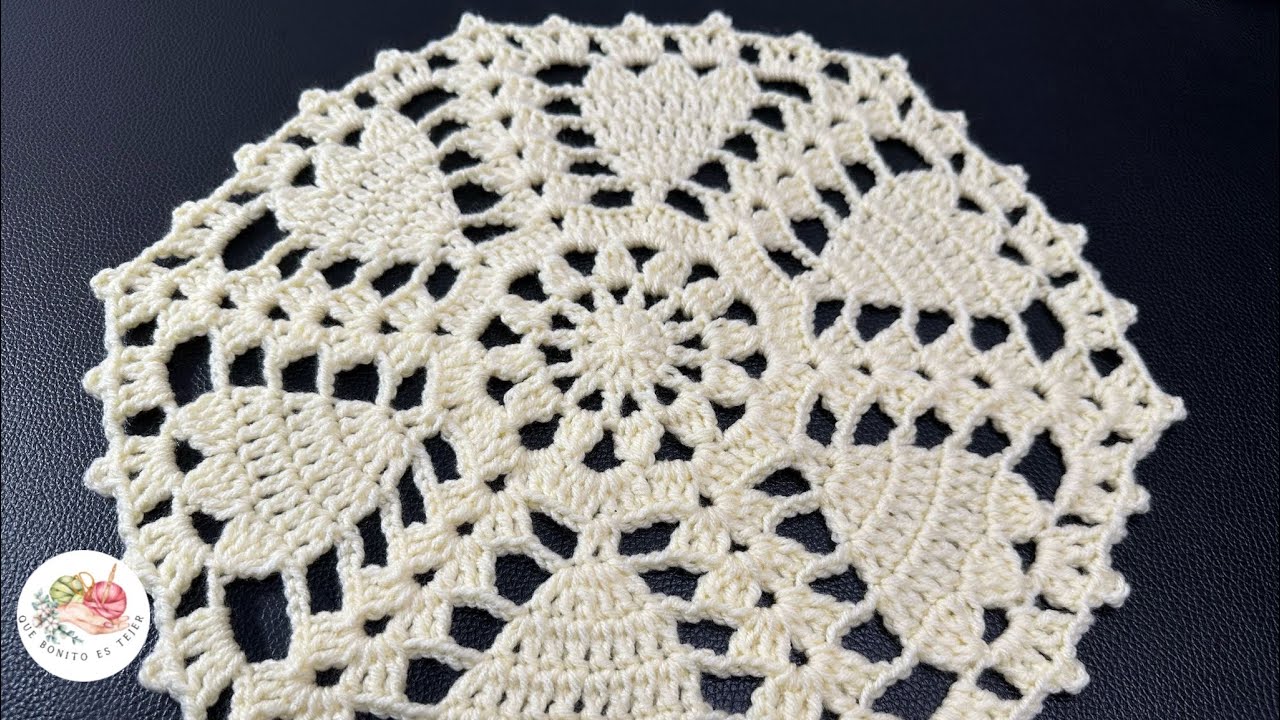 Increíble Carpeta muy facil y rapida a crochet 🧶 paso a paso