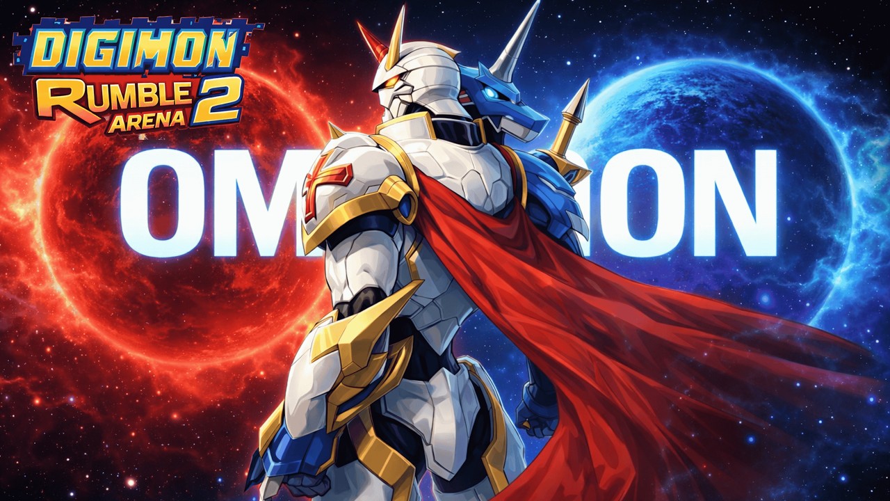 Gameplay Omnimon 【Digimon Rumble Arena 2】