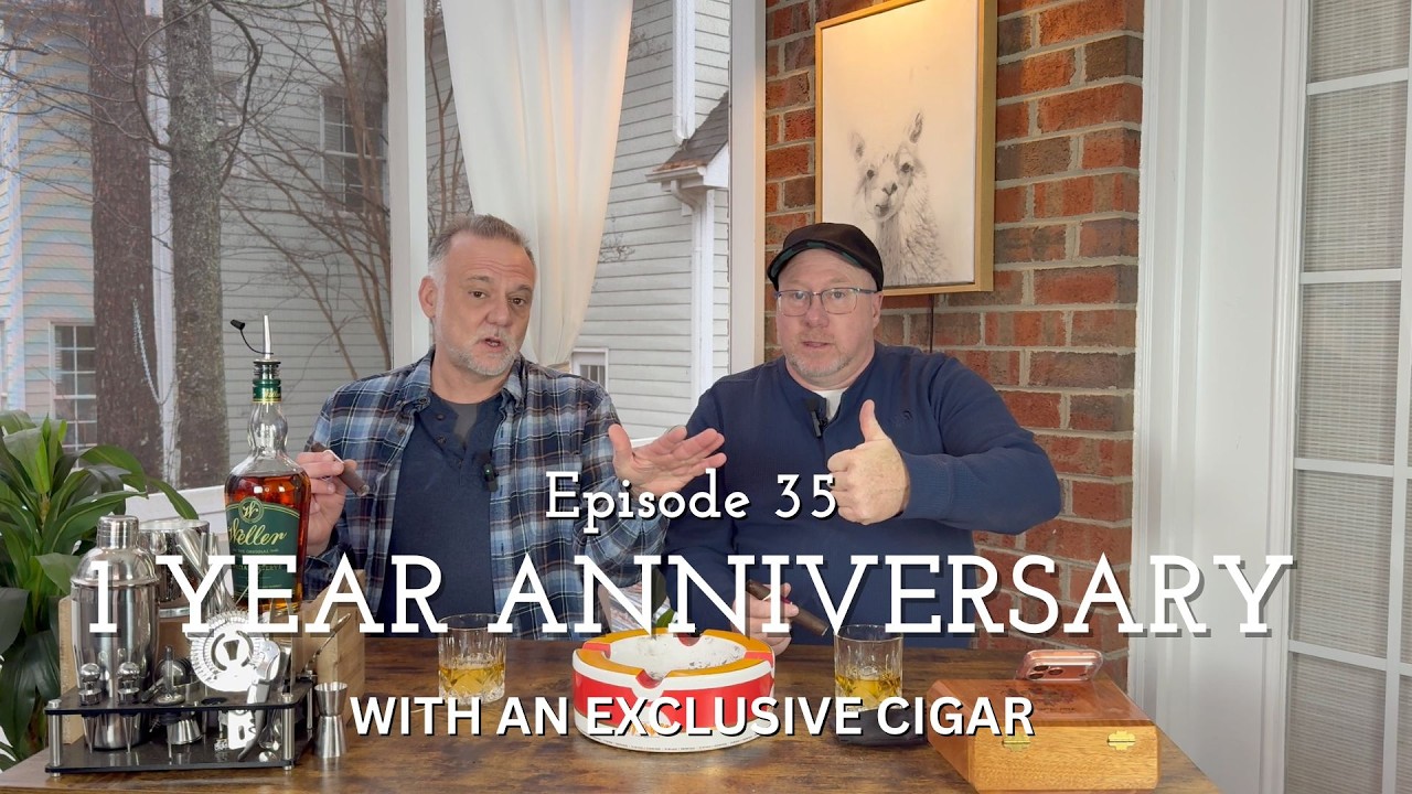 Episode 35   1 Year Anniversary Special with an EXCLUSIVE ROMEO & JULIETA RESERVA REAL cigar