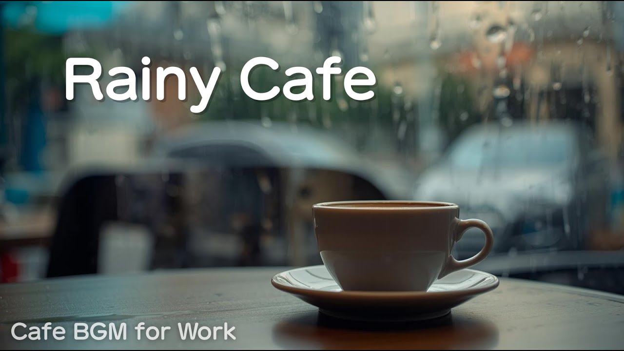 Rainy Cafe Ambience ☕🌧Lo-fi Cafe Music with Rain Sounds | 2 Hours