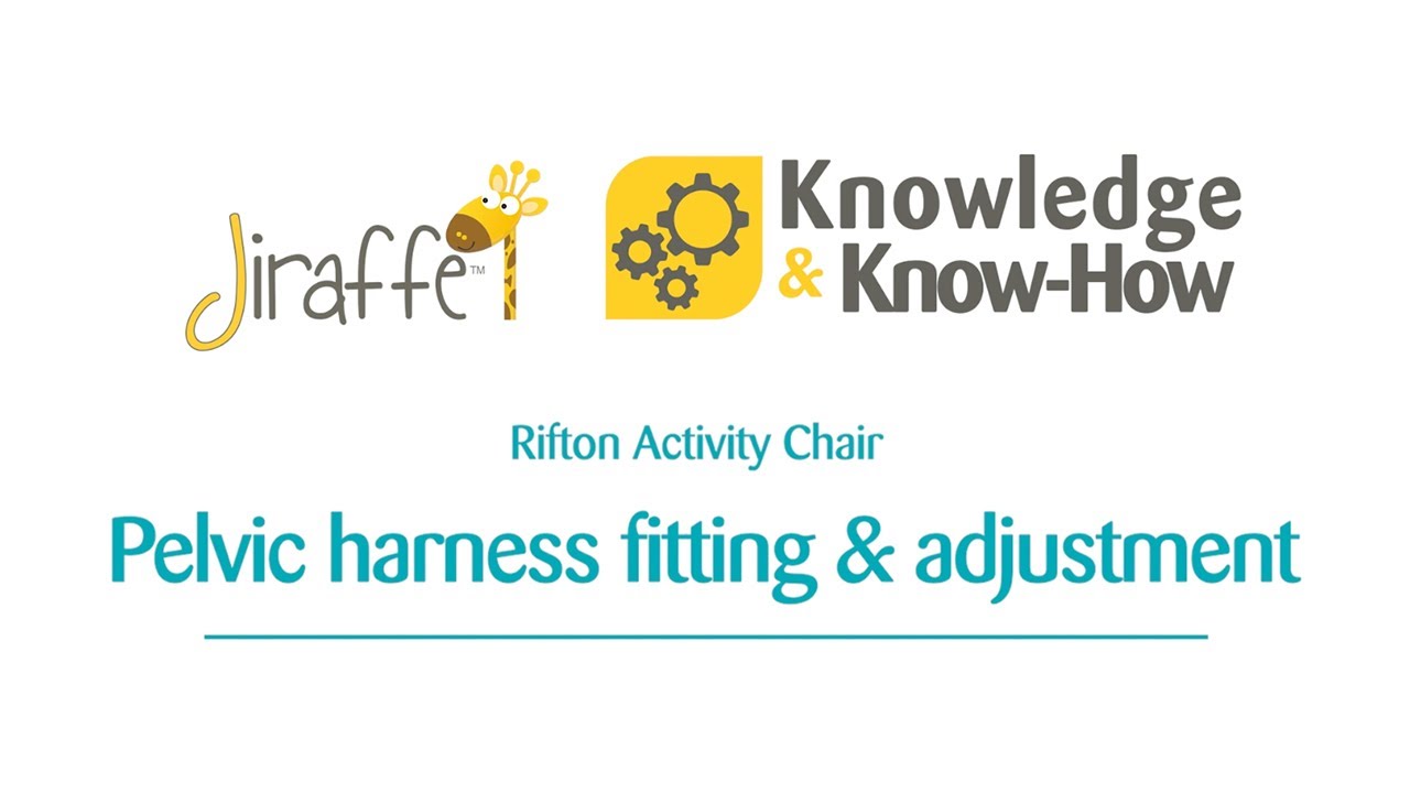Rifton Activity Chair - Pelvic harness fitting and adjustment - Jiraffe Knowledge & Know-How
