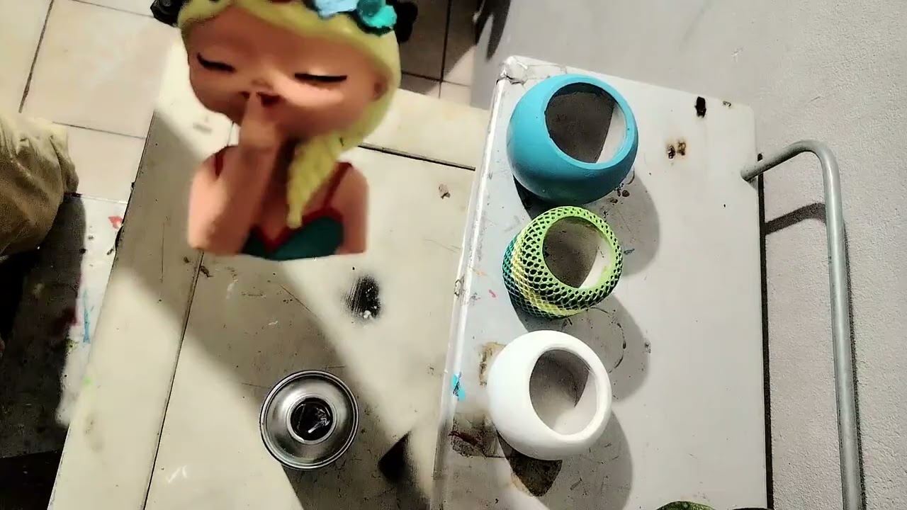 Proceso de armado de macetas