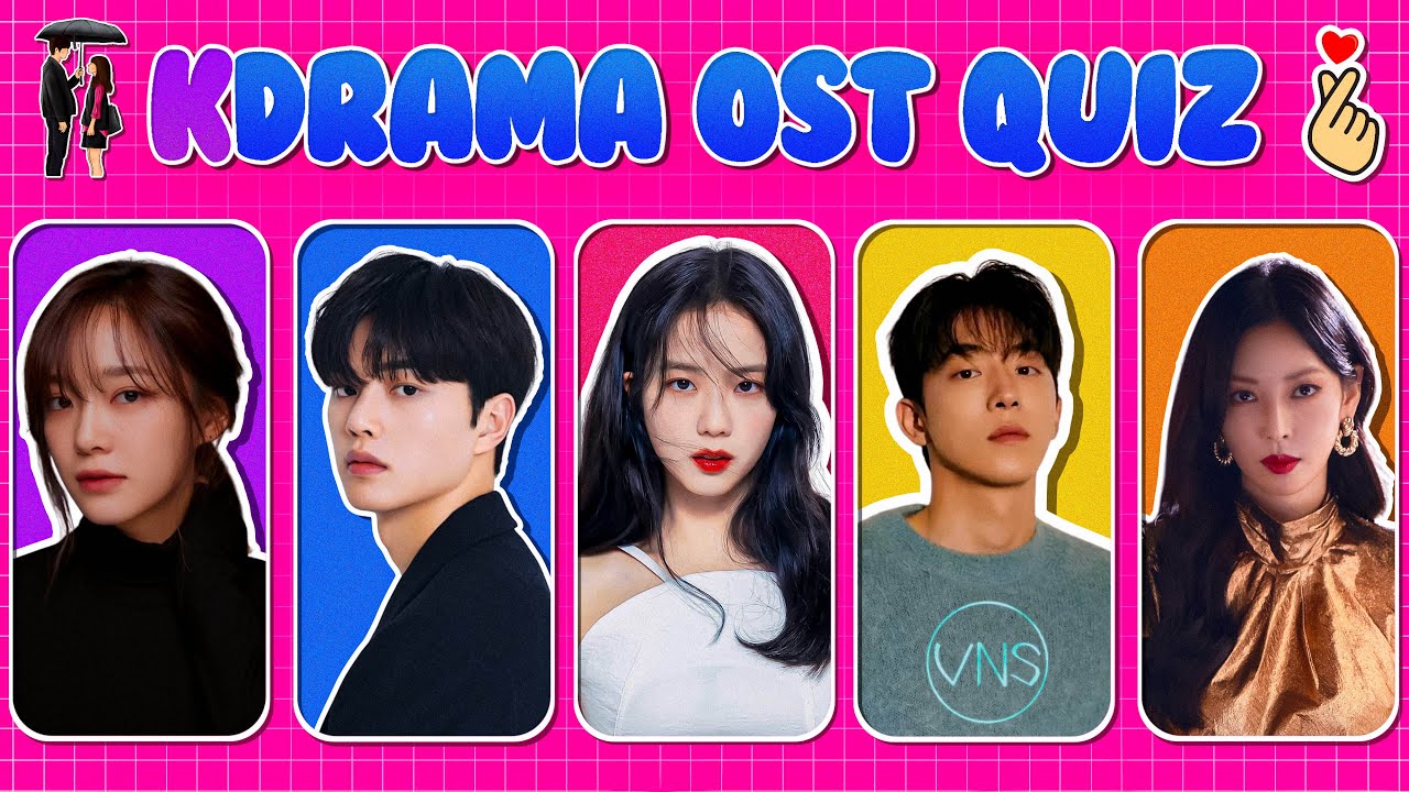 K-DRAMA OST QUIZ 🫰🏻🕹 Guess The K-Drama by Its Original Soundtrack | K-Drama Game 🎬