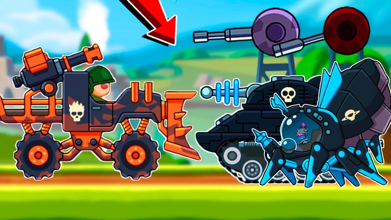 TANK DUNE VS ALL BOSSES in EPIC JOURNEY - Hills of Steel