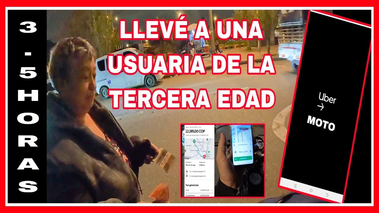 PRIMERA VEZ con UBER MOTO ¿Cuánto Gané?