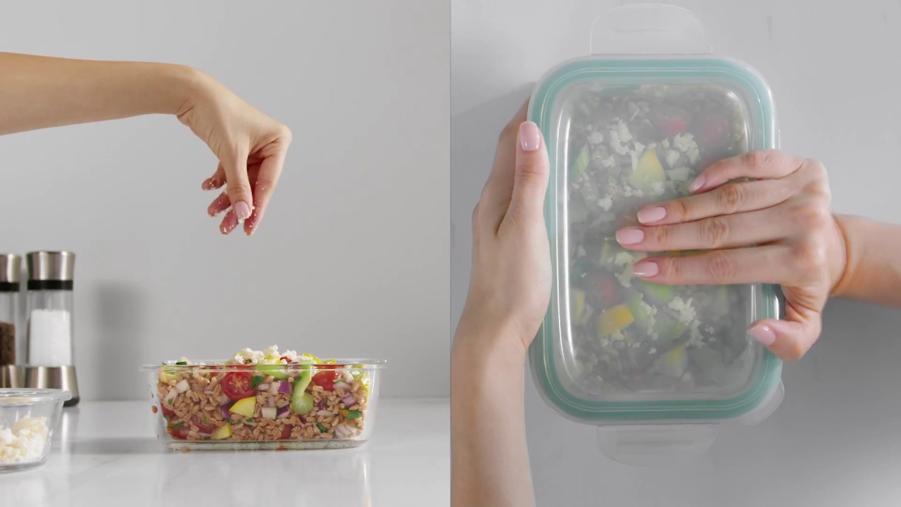 OXO Smart Seal Glass Food Storage