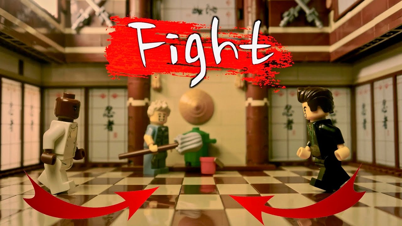 LEGO Stop Motion FIGHT Tutorial | TrashCanFilms