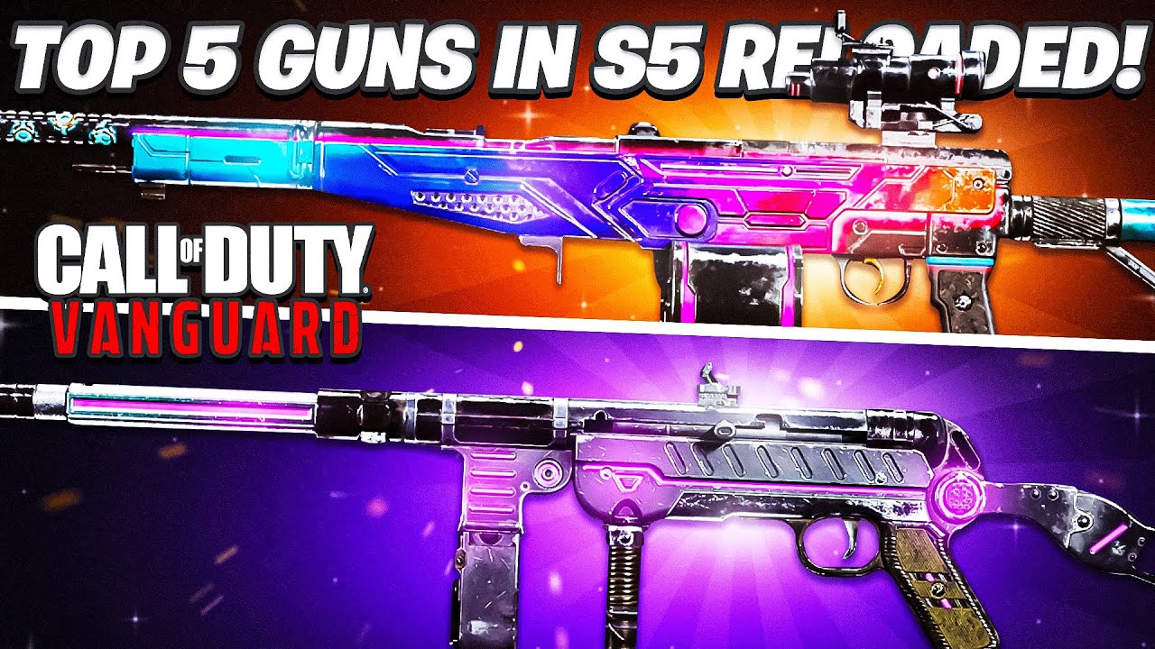 *TOP 5 GUNS* in VANGUARD SEASON 5 (RELOADED) ⭐ BEST WEAPONS & CLASS SETUPS - Vanguard Multiplayer