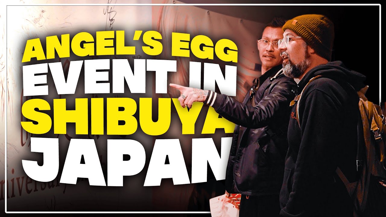 Посещаем НОВУЮ выставку, посвященную 40-летию Angel's Egg в Сибуе, Япония!