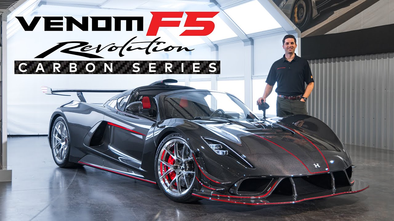Carbon Fiber Perfection | Venom F5 Revolution Roadster | Carbon Series Revealed
