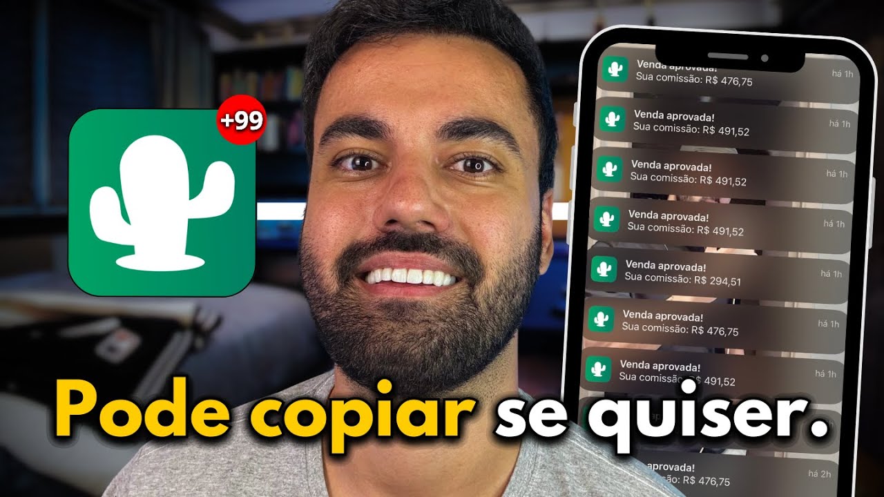 CAKTO: Tutorial de Como Vender na Cakto NO AUTOM&Aacute;TICO! (PRIMEIRA VENDA COMO AFILIADO CAKTO)