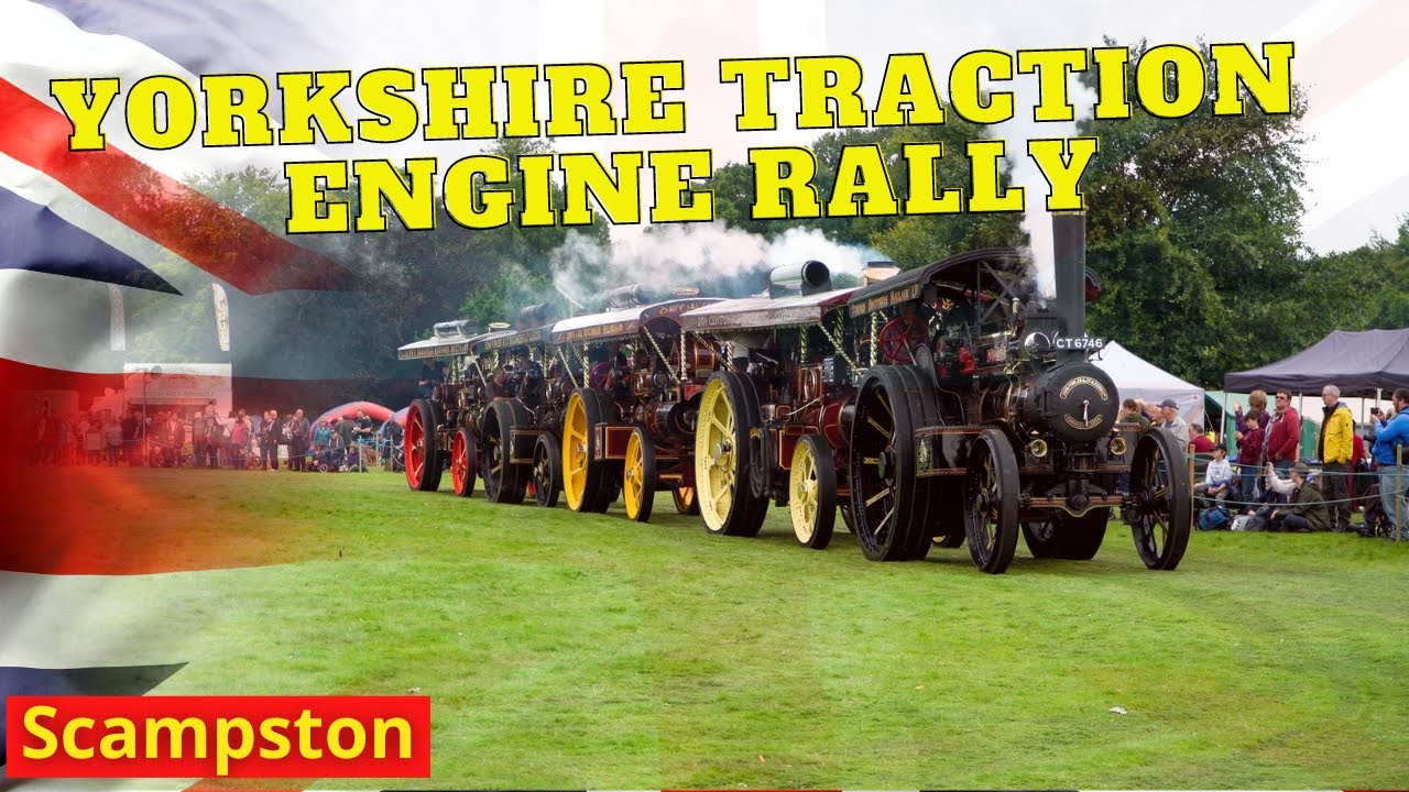 Traction Engines at the Yorkshire Traction Engine Rally 4 Sept 21 #tractionengine