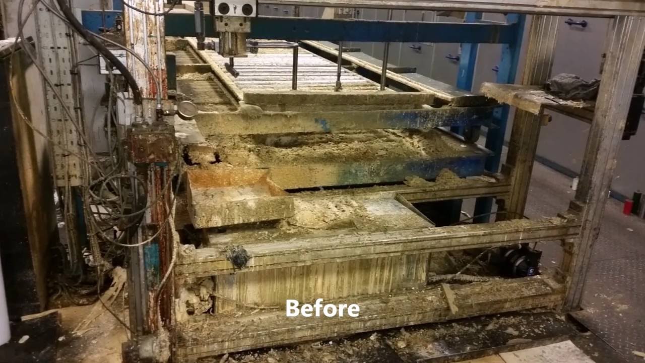 Dry Ice Blasting Adhesive Removal