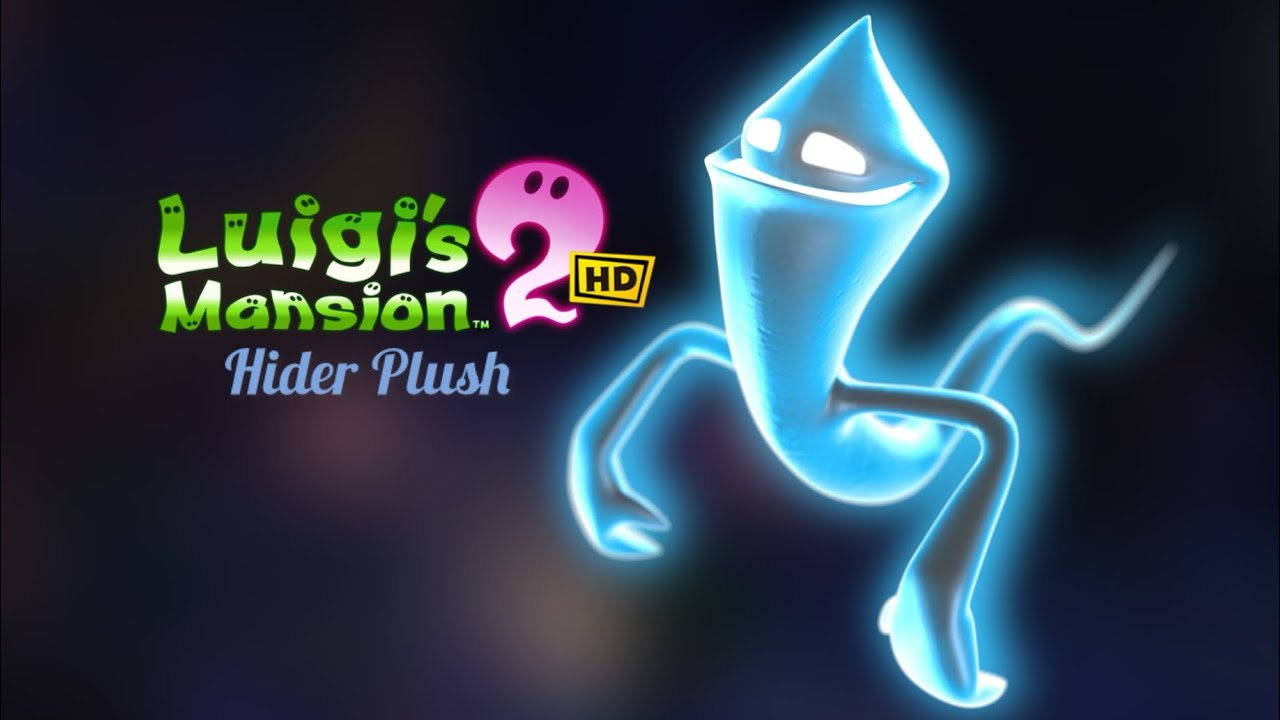 Hider Luigi’s Mansion Plush Showcase