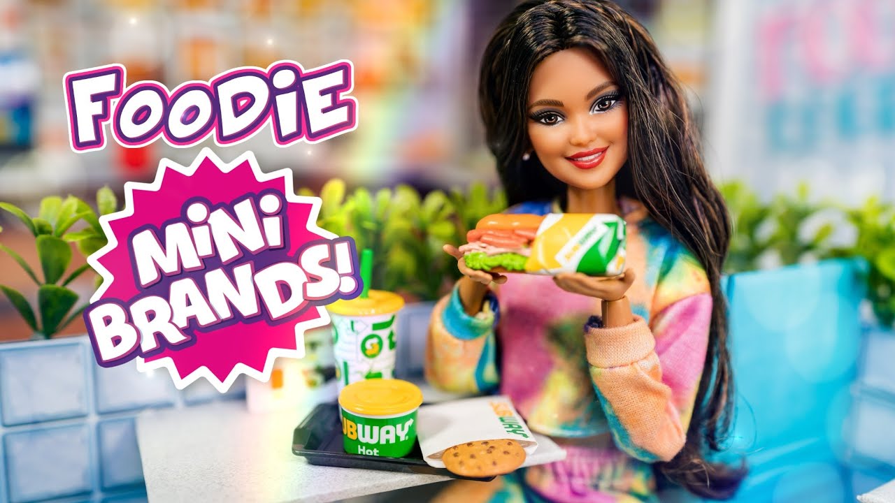 Are Foodie Mini Brands a Good Size for Barbie? Doll Food?