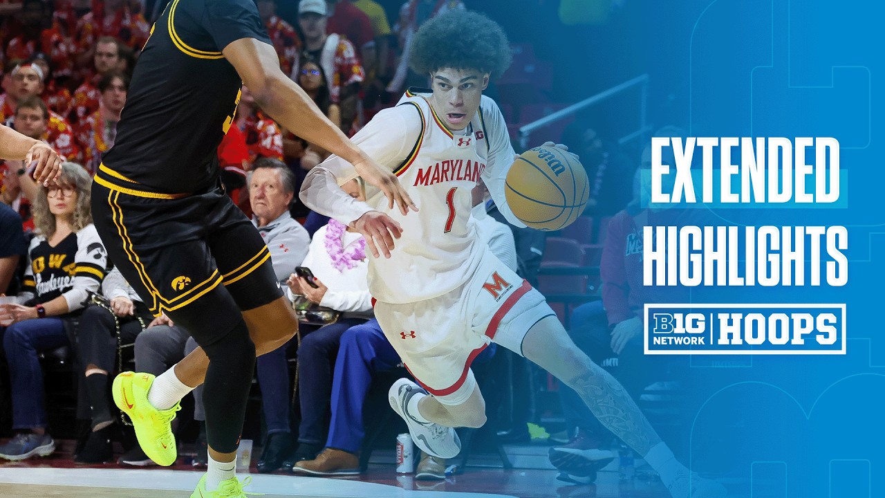 Iowa at Maryland | EXTENDED HIGHLIGHTS | Big Ten Men's Basketball | 02/11/2026
