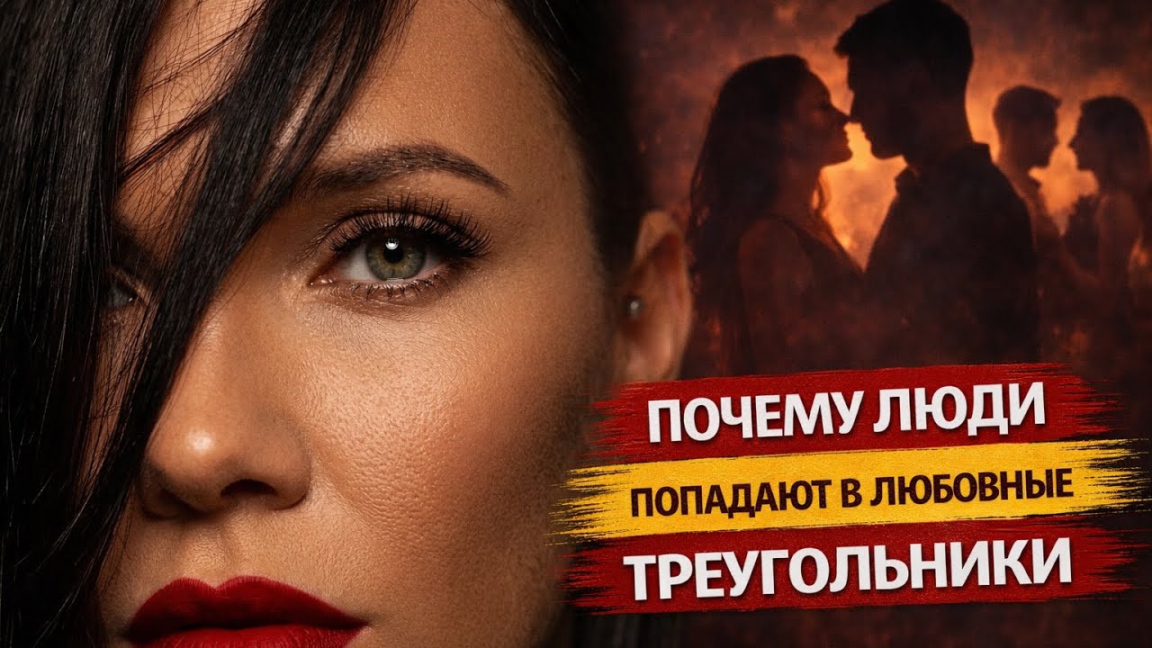 ПОЧЕМУ ЛЮДИ ПОПАДАЮТ В ЛЮБОВНЫЕ ТРЕУГОЛЬНИКИ?🧐 #психология #отношения #любовныйтреугольник #любовь 