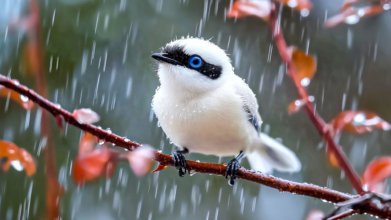 🌸💤Healing Nature Sounds &ndash; Rainfall and Bird Song to Soothe Your Soul, Ease Anxiety and Restful Sleep