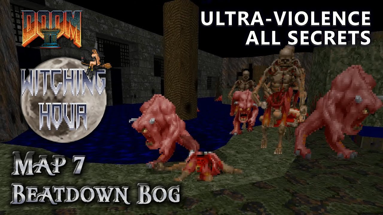 Doom 2 - Witching Hour - Map 7 - Ultra-Violence - All Secrets