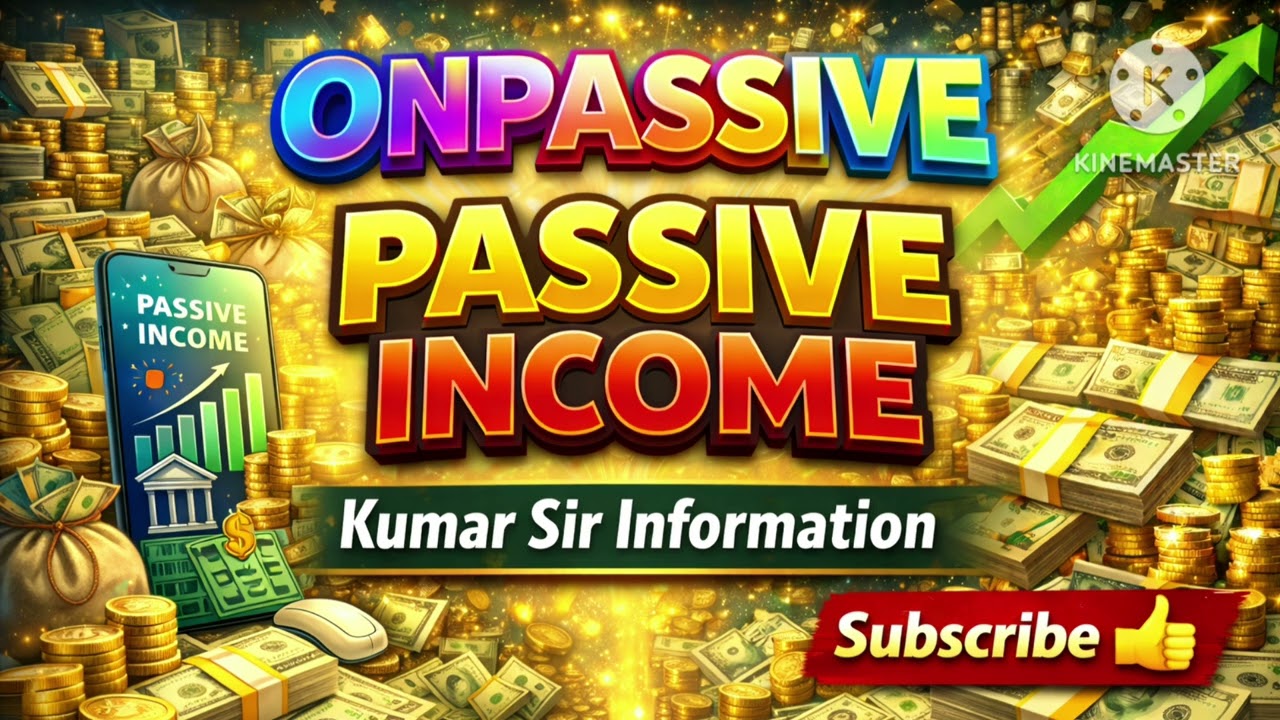 #ONPASSIVE Passive Income &ndash;#అసలు ఎలాగా వస్తుంది?#Life Changing Opportunity Explained in Telugu 2026.