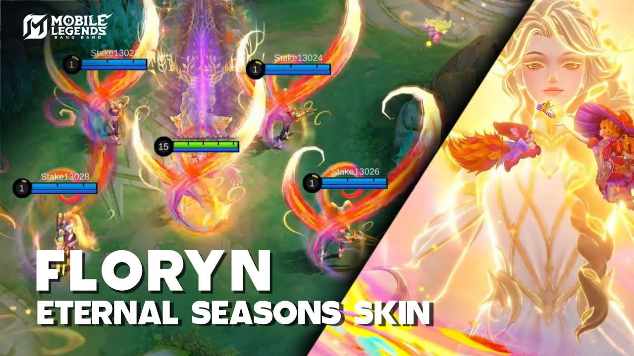 FLORYN ETERNAL SEASONS SKIN REVIEW - GAMEPLAY & SKILL EFFECTS REVEALED - Mobile Legends: Bang Bang