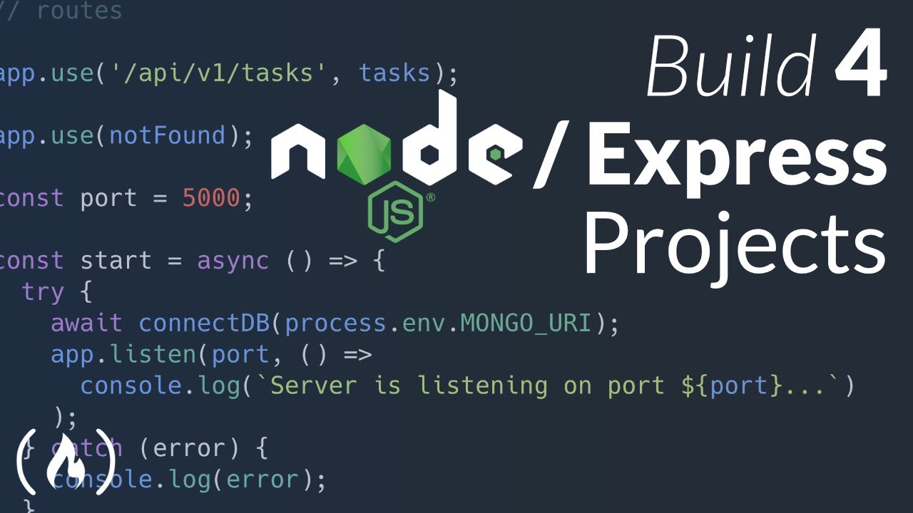 Node.js / Express Course - Build 4 Projects