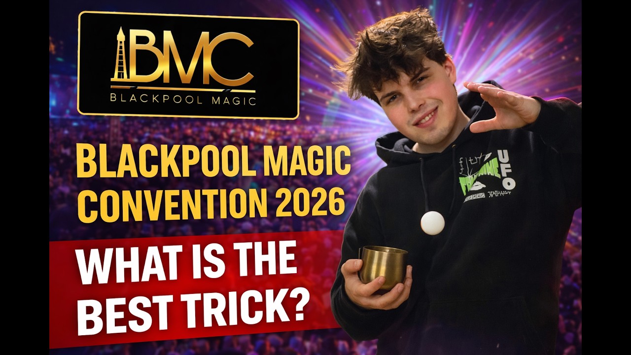 Конвенция фокусников в Блэкпуле 2026 – Какой самый лучший фокус?! 🎩✨