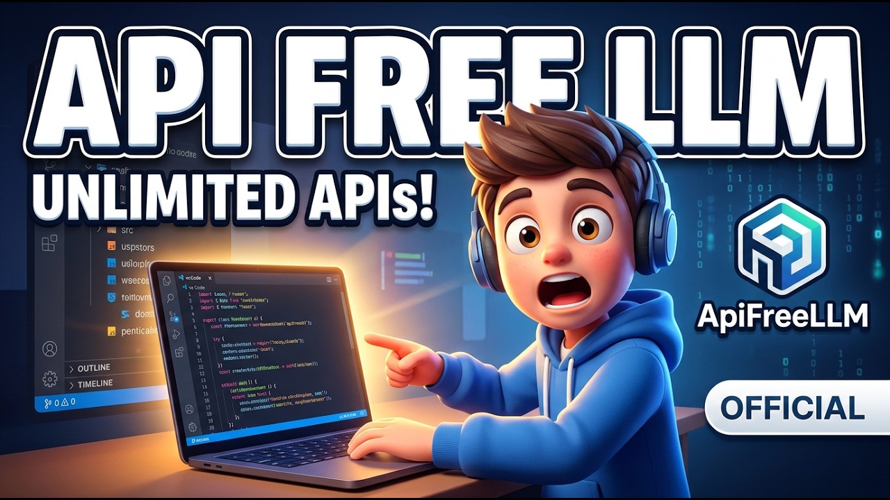 Бесплатные API-ключи ApiFreeLLM 😱 Неограниченное количество бесплатных API для Claude, GPT, Llama...