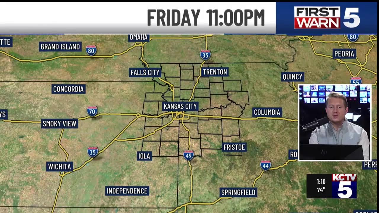 Monday afternoon weather update