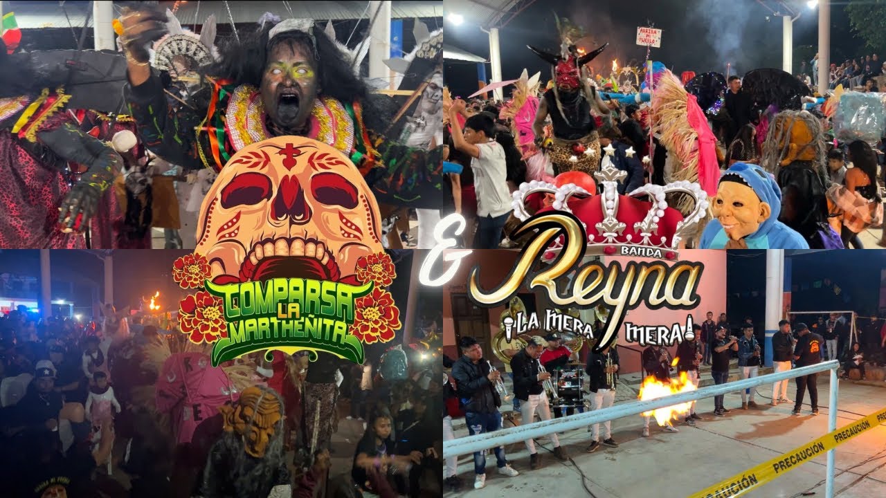 “COMPARSA LA MARTHEÑITA 2024” con Banda Reyna La Mera Mera en Santa Martha Chichihualtepec, Oaxaca