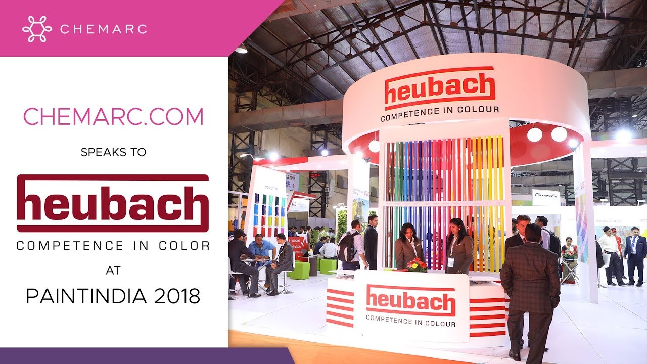 Chemarc.com speaks to Heubach at Paintindia 2018