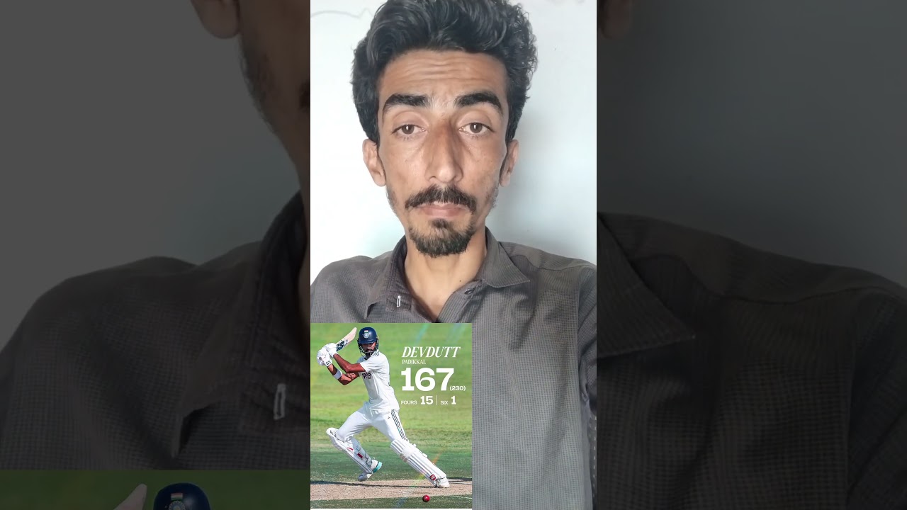 Devdutt Padikkal's 167-run innings is outstanding #devduttpadikkal #indvssl #slvsind