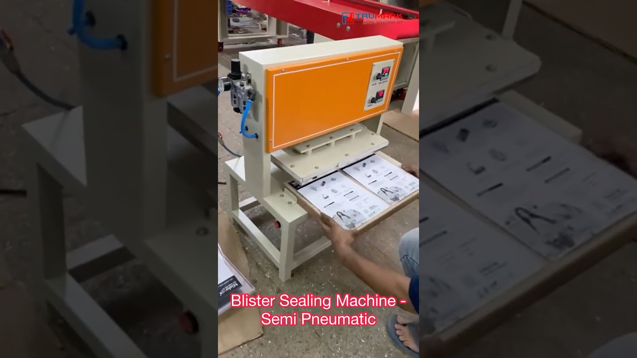 Blister Sealing Machine - Semi Pneumatic