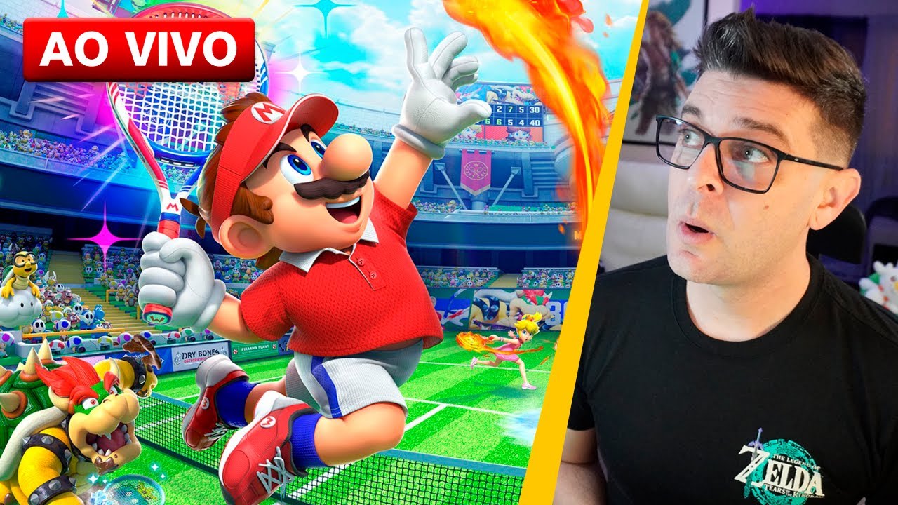 MARIO TENNIS FEVER no NINTENDO SWITCH 2 AO VIVO EM PTBR
