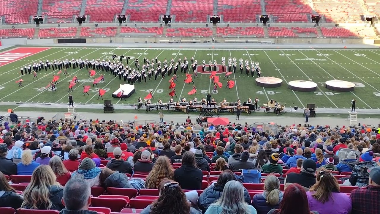 Beavercreek Marching Band and Color Guard OSU Invitational 2022