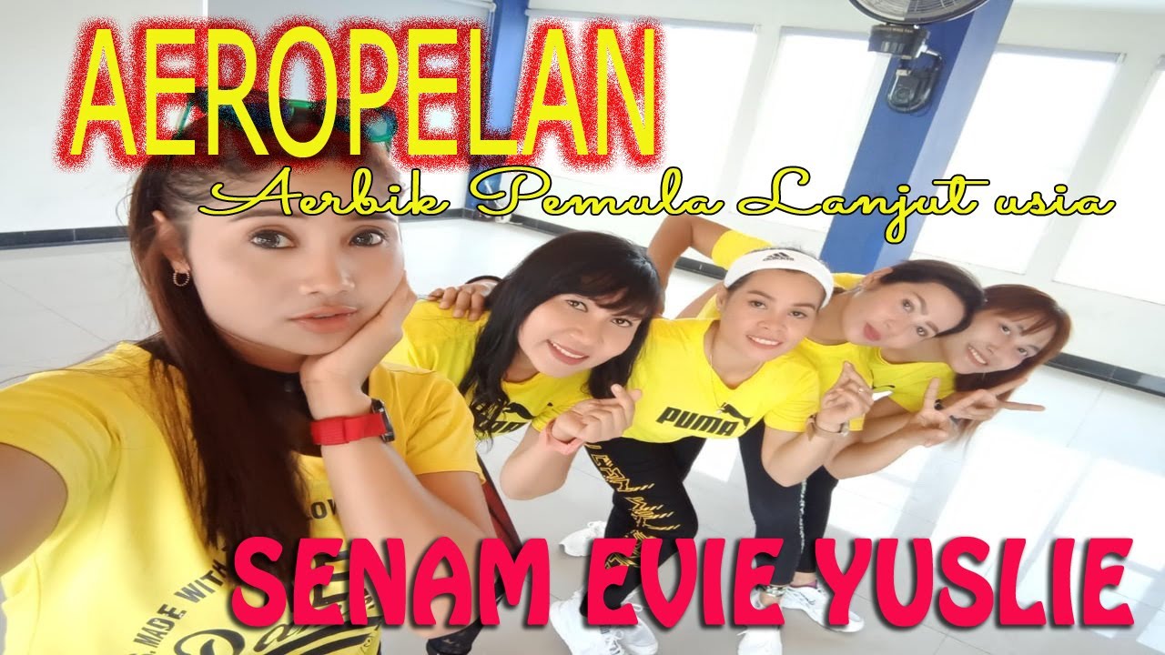 Senam Ringan Dan Mudah Untuk Pemula | Senam Aerobik Pemula Untuk Usia 50 Tahun | Evie Yuslie