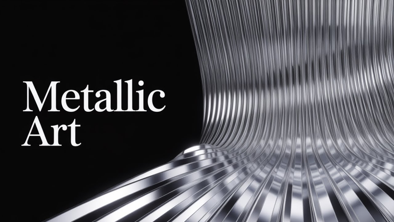 Acrylic Spinning Creates Impossible Metallic Pleated Pattern | Pleat Practice 10