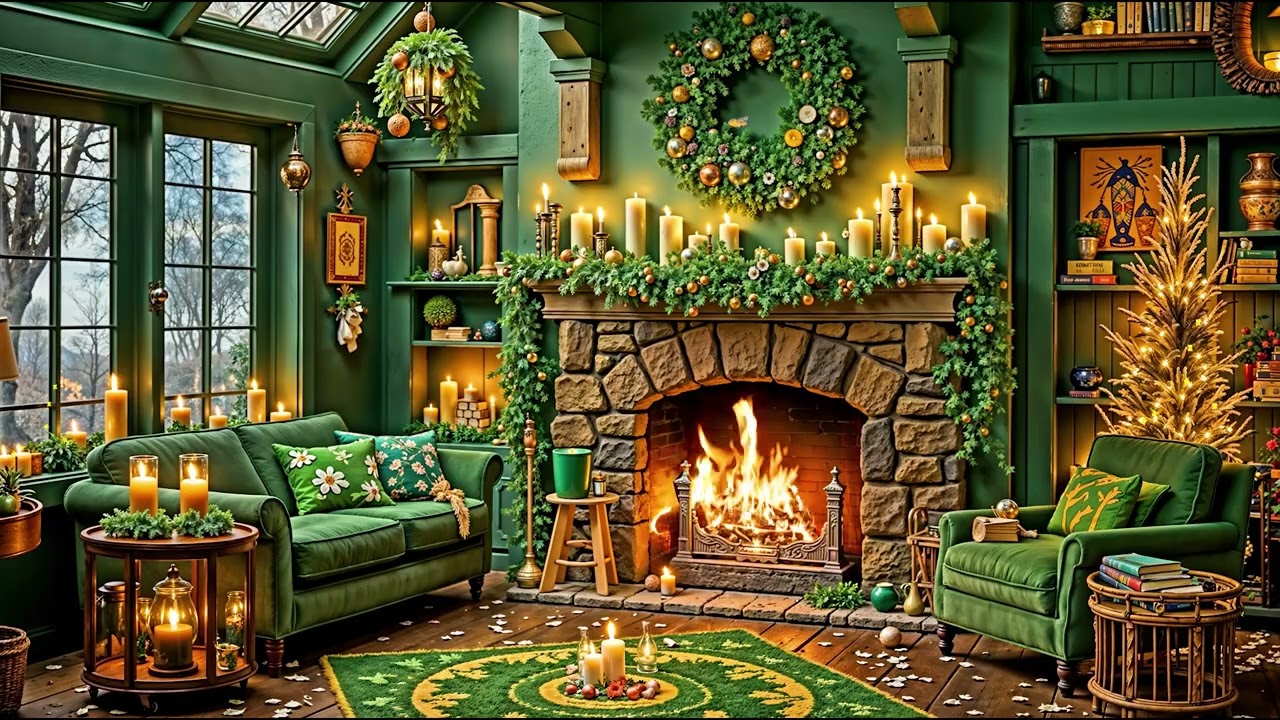 Happy St. Patrick’s Day 2026🍀 Enchanted Irish Pub Ambience☘️Dreamy Jazz, Lantern Glow, Emerald Vibes