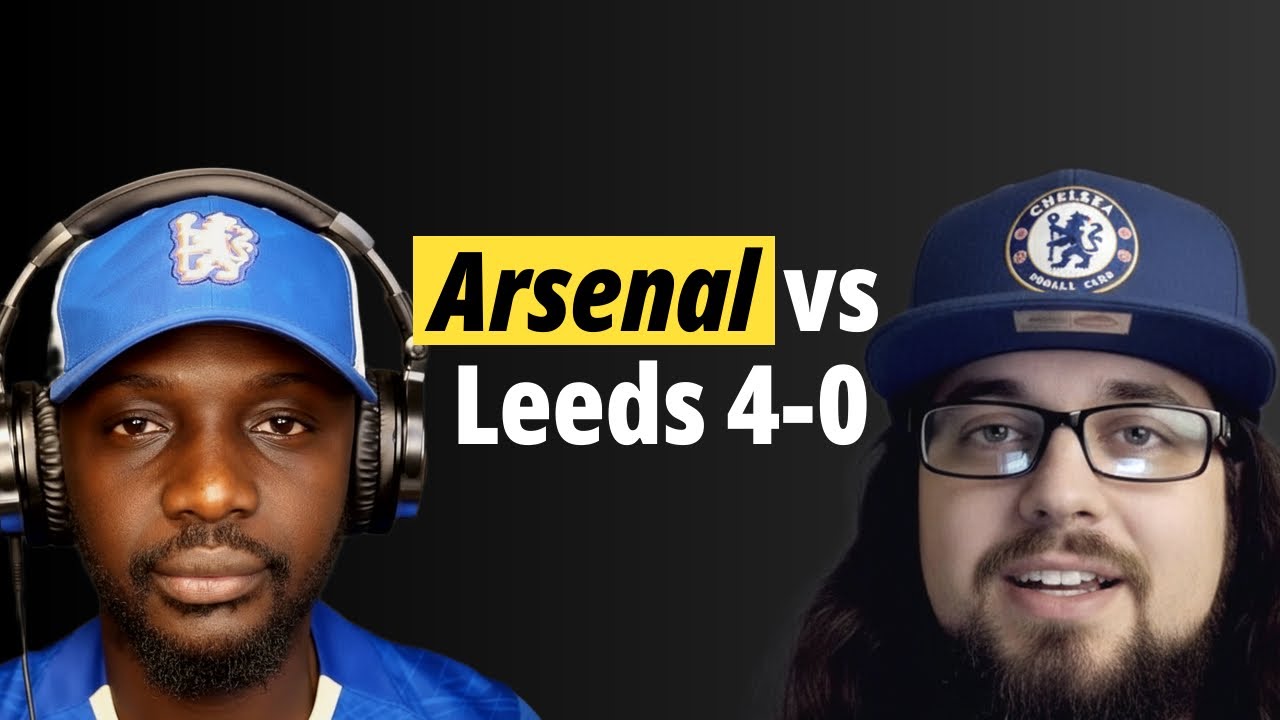 Arsenal 4-0 Leeds: Madueke Masterclass & Title Statement Reactions.#premierleague #arsenal 