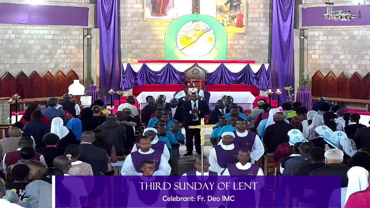 Consolata Shrine Live  08/03/2026  :00 M,  3rd Sunday of Lent Year A