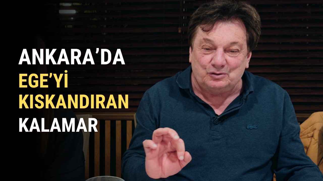 Ege’de Bile Zor Bulunan Kalamarı Ankara’da Yemek | Vedat Milor’un İzinde 24. Bölüm