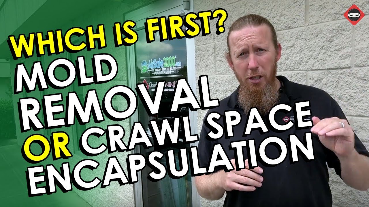 Crawl Space Mold Removal or Crawl Space Encapsulation, Which is First?