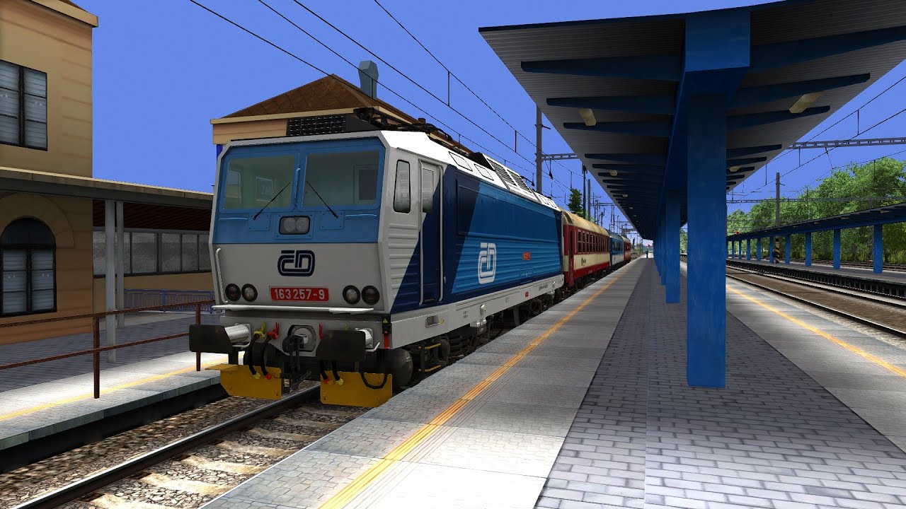 Nahození a jízda lokomotivy 162/163 | Train Simulator