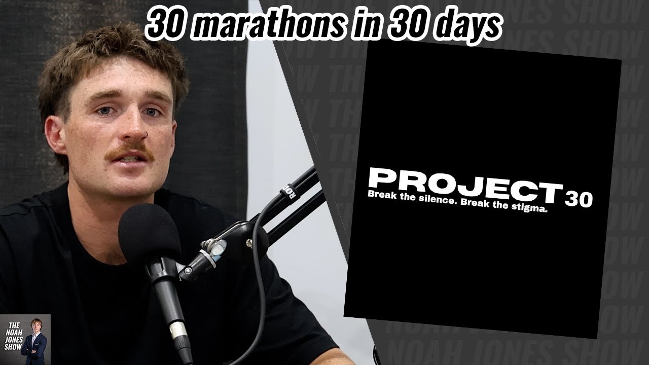 Brady Nankervis on running 30 marathons in 30 days for charity